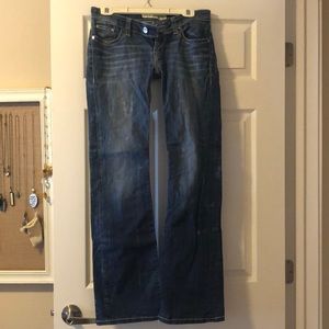 BKE satellite flare bottom jeans great shape!